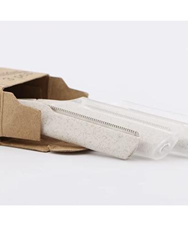 Biodegradable Derma-Plane Razor Set with Recycled Wheat Straw Material - 3 Count - Buy Online on GoSupps.com