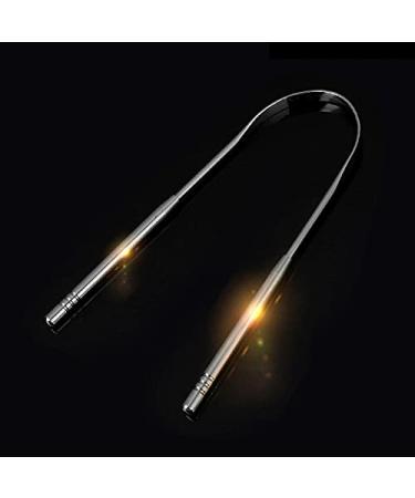 Stainless Steel Tongue Scraper Set for Adults - Bad Breath Remover & Oral Care - 4 Pack - Buy Online on GoSupps.com