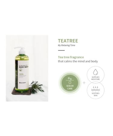 MIZON TEA TREE Body Wash (27 oz) - Nourishing Moisturizing Formula for Soft Soothe Skin | Deep Hydration & Long-Lasting Care - Shop Internationally - Buy Online on GoSupps.com
