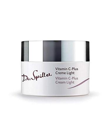 Dr. Spiller - Vitamine C-Plus Cr me Light | Effet lissant intense | Pour une peau quilibr e | Avec de l'acide hyaluronique hydratant | 50 ml (Lot de 1)