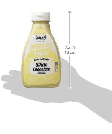 The Skinny Food Co. White Chocolate Skinny Syrup 425ml - Delicious Skinny Sauce - Buy Online on GoSupps.com