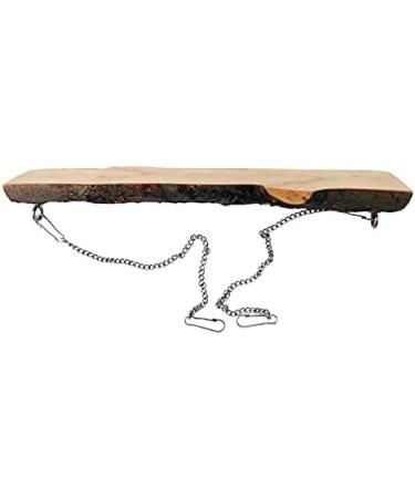 Nynelly Bird Swing for Pets - Natural Wood Parrot Cage Toy for Canaries & Small Birds - Buy Online on GoSupps.com