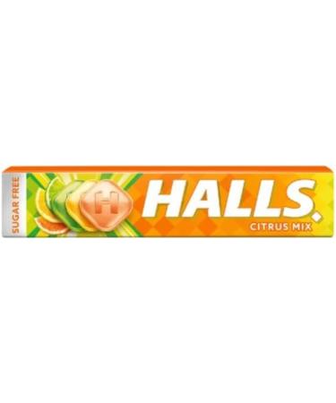 Halls Mints Mix M lange de saveurs rafra chissantes Fraise | Miel et citron | Original | Past que | Extra fort | M lange d'agrumes | Menthe verte - 21 sachets de 35 g chacun - Buy Online on GoSupps.com