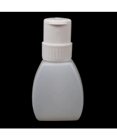 3 set Plastic Empty Nail Polish Remover Pump Dispenser Acetone Push Down Bottle Oblate White 3 set White Oblate  - Buy Online on GoSupps.com