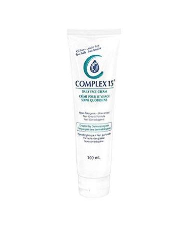 Complex 15 Daily Face Cream 3.4 Ounce (Pack of 2)