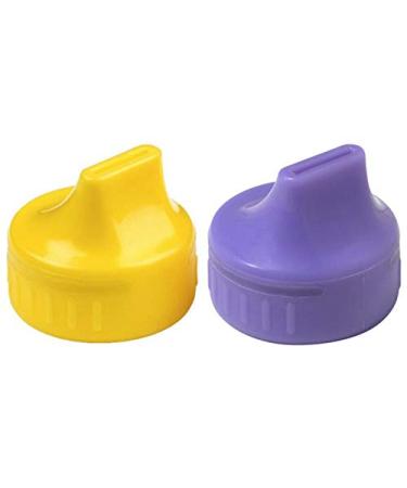2 Pack Parent Units Travel Light Sippin' Spouts Turn Bottle into Sippy Cup (Purple)