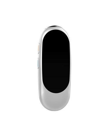 Translator Device Offline Language Translator Device Smart Language Voice 2.0 Inch Touch Screen 27 Languages WiFi Pocket Electronic Translators Learning Traveling Shopping (White) Elegant