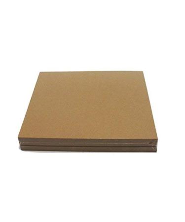 Brown Chipboard 100 Point Extra Thick 12 x 12 Inches.100 Caliper Heavy Cardboard 2.54 mm Thick