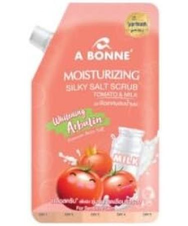  G n rique A Bonne' Exfoliating Scrub with Tomato and Milk Salt Moisturizing and Brightening Body Treatment 350g - Buy Online on GoSupps.com