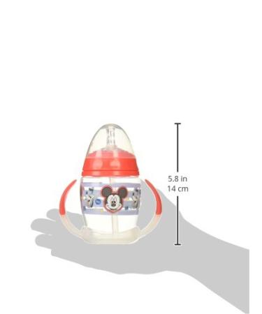 Disney Mickey Mouse 6 Piece Grow with Me Sippy Cup Set - Red - Buy Online on GoSupps.com