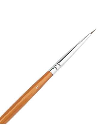 Cupio Nail Art Kolinsky Brush No. 0 Short