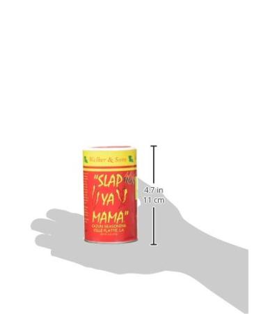 Slap Ya Mama Louisiana Style Cajun Seasoning Hot Blend - MSG-Free & Kosher - 8 oz Can (Pack of 3) - Buy Online on GoSupps.com