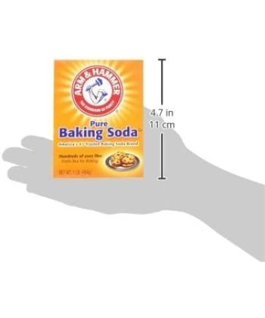 Arm & Hammer Baking Soda 454g| Baking Soda | Used with White Vinegar | Baking Soda For Cleaning | Arm & Hammer | Baking Soda - Pack of 3 - Buy Online on GoSupps.com