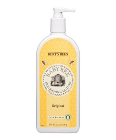 Burt's Bees Baby Nourishing Lotion 12 oz - Sunflower Seed Oil Hydration - Buy Online on GoSupps.com