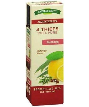 Nature's Truth 100% Pure Botanical Blend Essential Oil Cleansing - .5 oz Pack of 2