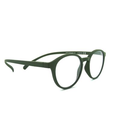 Klammeraffe NO.12 olive reading glasses olive 2.5 diopters