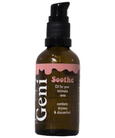 Geni Soothe - Perfume and SOAP Free Intimate Oil. Gentle Alternative to Intimate wash. Moizturizes and Protects.