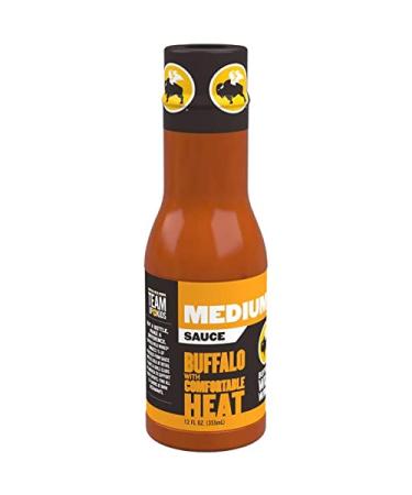 Al Amin Foods Medium Buffalo Sauce - 12 fl.oz (355g) Bottle by Buffalo Wild Wings - Buy Online on GoSupps.com