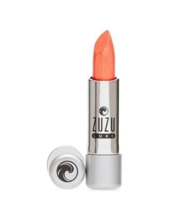 Zuzu Luxe Lip Color Lipstick in Sazerac - Pinkish Peach/Warm Pearl | 0.13 oz | Paraben-Free, Vegan, Gluten-Free, Cruelty-Free, Non-GMO - Buy Online on GoSupps.com