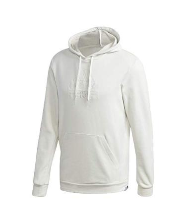 adidas male brilliant basics hooded sweater X-Large Orbit Grey
