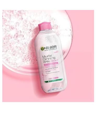 Micellar Cleansing Water - Gentle Makeup Remover & Cleanser for Sensitive Skin | Vegan | Derm Tested | Unisex - Buy Online on GoSupps.com