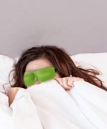 Buy Lunashade Sleep Beauty Eye Masks - Ergonomic Foam Deep Sockets Light Green + Free eCostConnection Microfiber Cloth | Best International Shipping - Buy Online on GoSupps.com