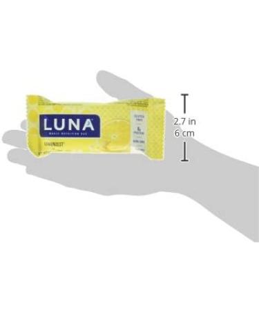 Clif Bar Luna Nutrition Bar for Women - Lemonzest Flavor, 15 Bars (1.69 oz each) - Buy Online on GoSupps.com