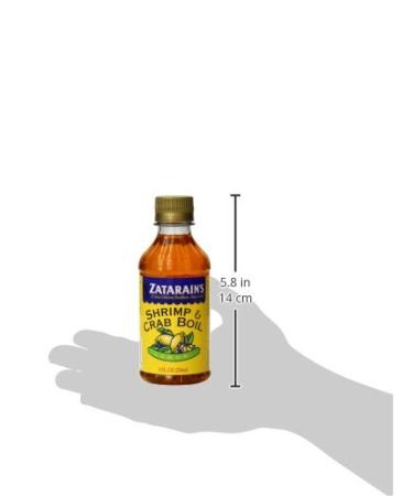 Zatarain's Lemon Shrimp & Crab Boil 8 fl oz - Pack of 12 - Buy Online on GoSupps.com
