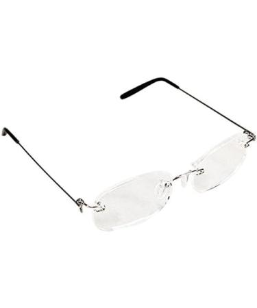 Duendhd Unisex Flexible Frameless Reading Glasses 2.00 | Lightweight & Stylish with Case - Shop Internationally - Buy Online on GoSupps.com
