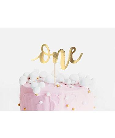 Schnooridoo Gold Cake Topper - Elegant Cake Decoration for Weddings & Birthdays - Premium eCommerce International Shipping - Buy Online on GoSupps.com
