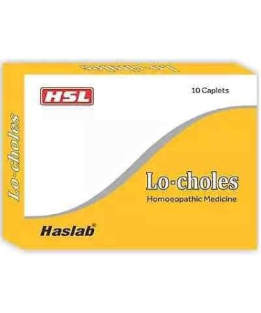Haslab Lo-Choles Tab (10tab) + Free Ujala Eye Drops - Natural Cholesterol Support & Eye Care Combo - Buy Online on GoSupps.com