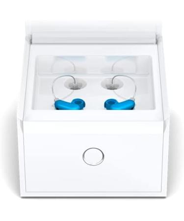 PerfectClean Hearing Aid Earbud Airpod Cleaner Kit - All-in-One Electronic Washer & Dryer | Removes Earwax, Dirt, Sweat, Moisture | UV-C Light Box | 1 Hour Cleaning Cycle - Buy Online on GoSupps.com