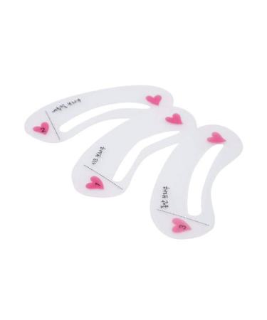 G n rique Set of 3 Reusable Eyebrow Stencils with Different Styles