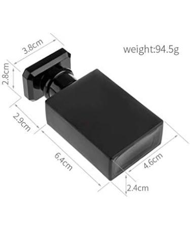 Black Perfume Bottle 30ml - Empty Atomizer for Travel & Home | Elegant Design - Buy Online on GoSupps.com