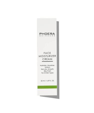 Phoera Face Moisturizer Cream | Hydrating & Nourishing Skincare for All Skin Types | Shea Butter & Hyaluronic Acid | Non-Greasy Silky Finish | Shop Internationally - Buy Online on GoSupps.com