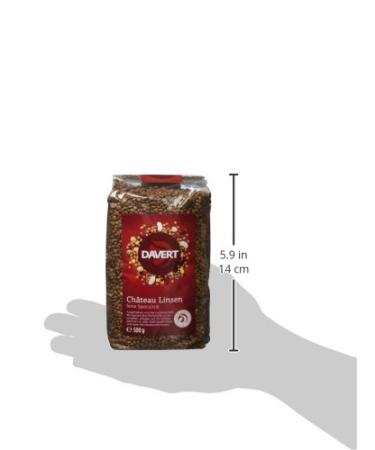 Davert Ch teau Lentils - Organic Pack of 2 (2 x 500g) | International Shipping Available - Buy Online on GoSupps.com