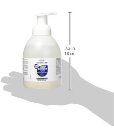 zytec Germ Buster Alcohol-Free Foam Hand Sanitizer Clear 18.6 fl. Oz. white - Buy Online on GoSupps.com