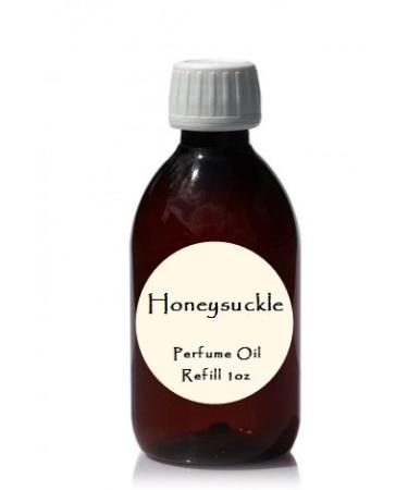 Honeysuckle Perfume Oil Roll On - or - Refill Bottle 1/2 oz or 1oz (Refill 1/2 oz) Refill 1/2 Ounce