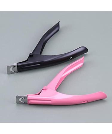 MARLAS Professional-Grade Acrylic False Nail Trimmer - Precision Stainless Steel Cutter (Pink) - Buy Online on GoSupps.com