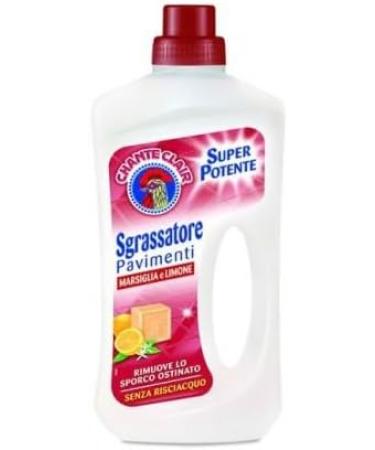 Chanteclair - Sgrassatore Pavimenti - Marseille and Lemon Soil Degreaser - 12 x 750 ml + Italian Gourmet Polpa 400 g - Buy Online on GoSupps.com
