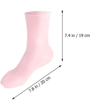 Fomiyes Moisturizing Socks - Spa Quality Foot Care for Cracked Heels | Beach & Wellness Socks for Men & Women | Elastic Comfort 20x10 cm - Buy Online on GoSupps.com