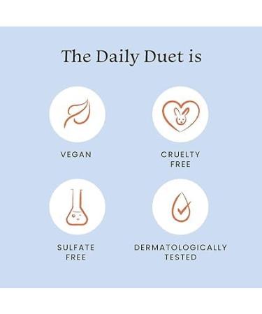 Daily Duet Gentle Hydrating Face Wash | Hyaluronic Acid Cleanser for All Skin Types | Makeup Remover | Pore Cleansing & Dirt Control | 100ml - Buy Online on GoSupps.com