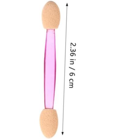 VINTORKY 50pcs Double Ended Eyeshadow Brush Fan Makeup Brush Makeup Eyeshadow Eye Primer Brush Pink Plastic - Buy Online on GoSupps.com
