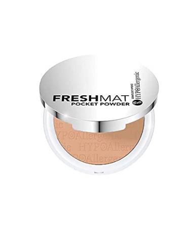 Bell Hypoallergenic Fresh Mat Pocket Powder with Mirror 05 Tawny 11 g