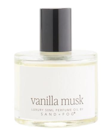 Sand and Fog Vanilla Musk Perfume Oil 1.6 oz Luxury Fragrance for Women