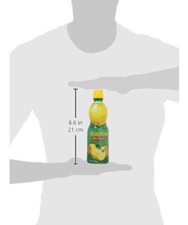 ReaLemon 100% Lemon Juice 15 fl oz Bottles - Pack of 12 - Buy Online on GoSupps.com