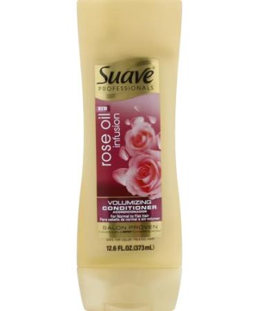 Suave Professionals Rose Oil Infusion Volumizing Conditioner for Fine Hair - 12.6 oz | International Shipping - Buy Online on GoSupps.com