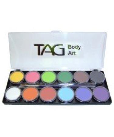 Tag Face Paint Palette 12 X 10g Face and Body Paint