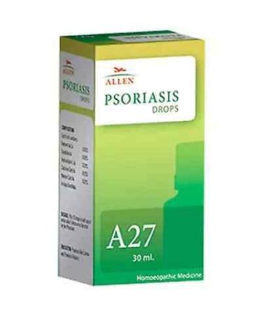 Allen A27 Psoriasis Drops (30ml)/Free Ujala Eye Drops
