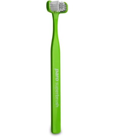 Paro 3 in 1 Superbrush - Soft Triple Head Toothbrush for Complete Oral Care | International Shipping Available - Buy Online on GoSupps.com